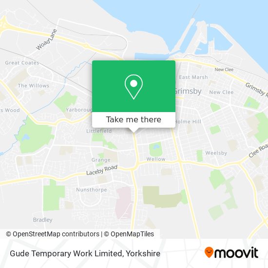 Gude Temporary Work Limited map