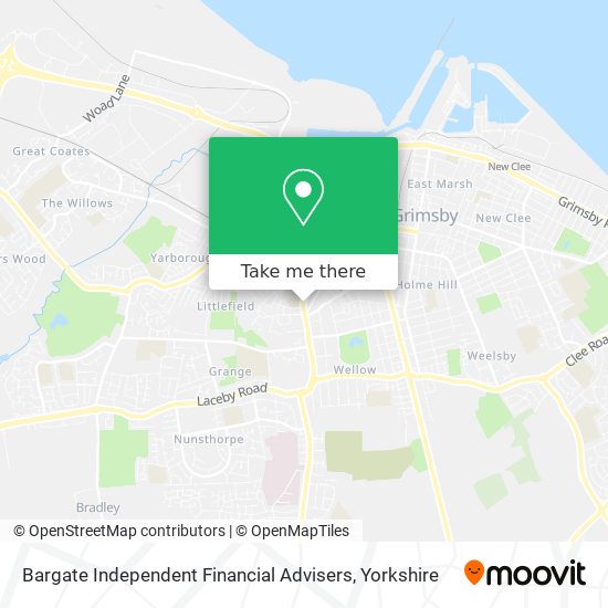Bargate Independent Financial Advisers map