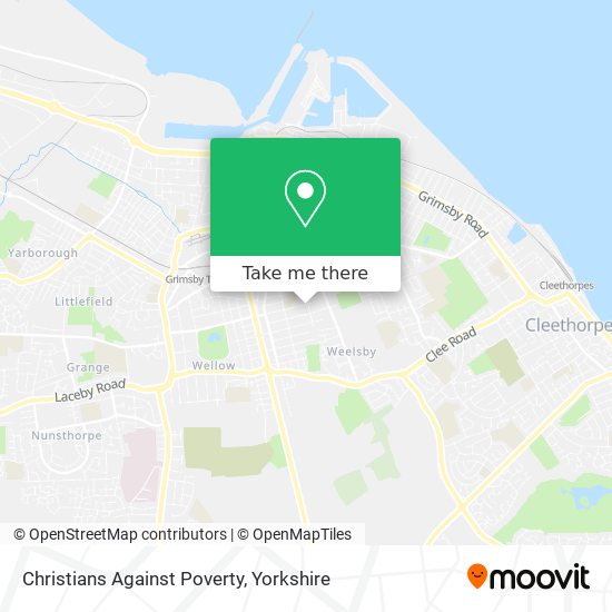 Christians Against Poverty map