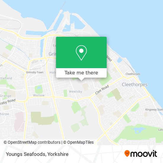 Youngs Seafoods map