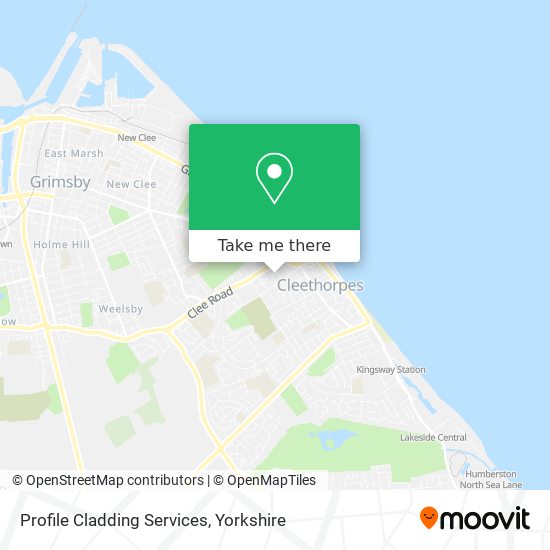 Profile Cladding Services map