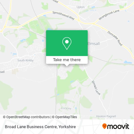 Broad Lane Business Centre map