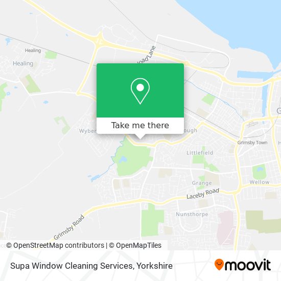 Supa Window Cleaning Services map