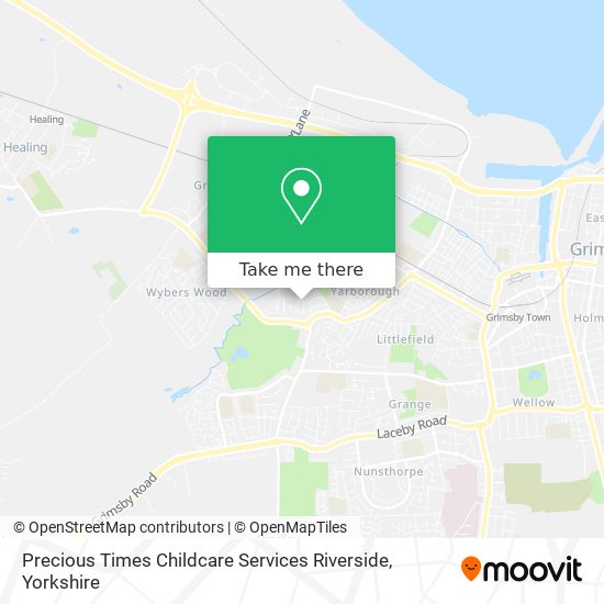 Precious Times Childcare Services Riverside map
