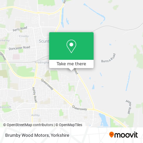 Brumby Wood Motors map