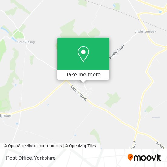 Post Office map