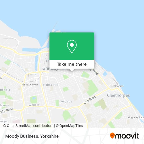 Moody Business map