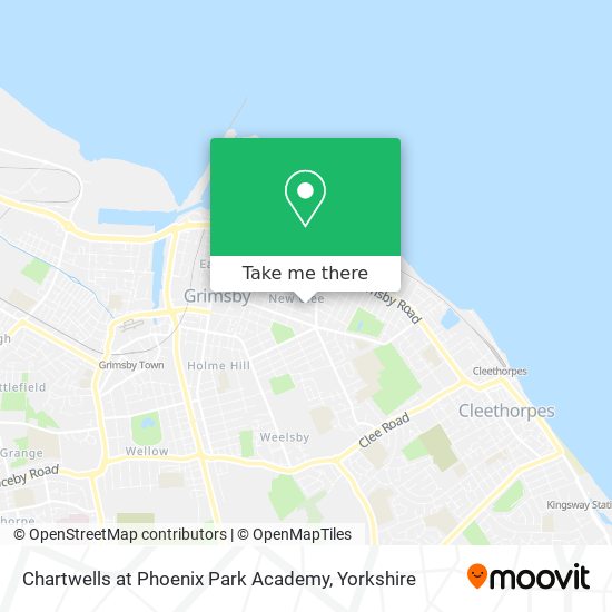 Chartwells at Phoenix Park Academy map