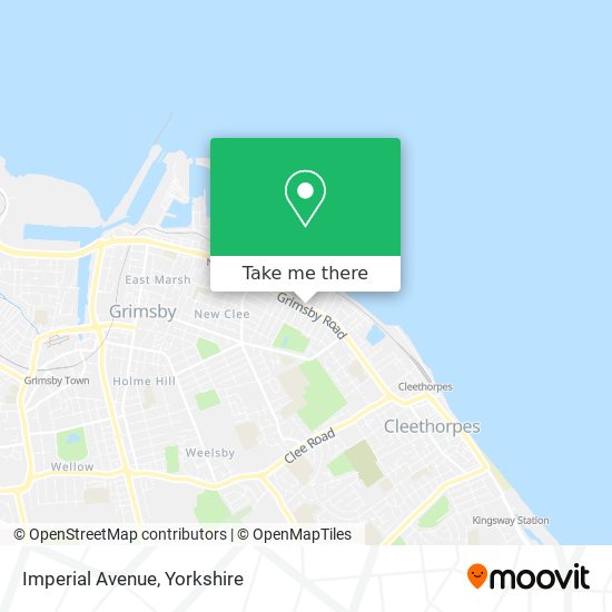 Imperial Avenue map