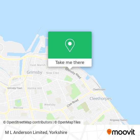 M L Anderson Limited map