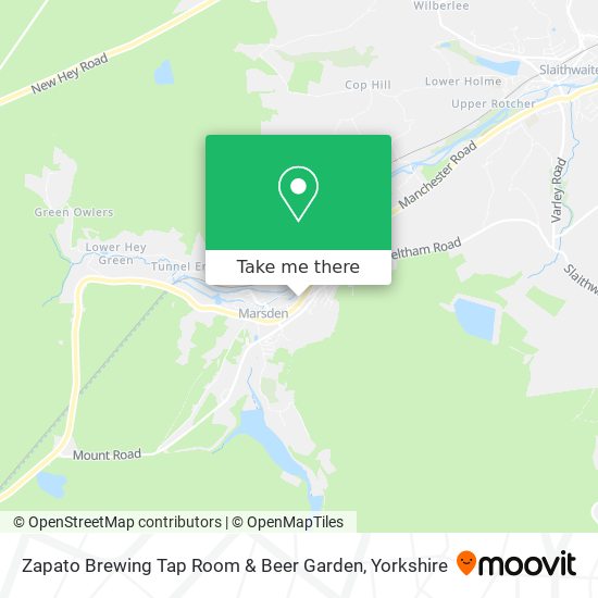 Zapato Brewing Tap Room & Beer Garden map