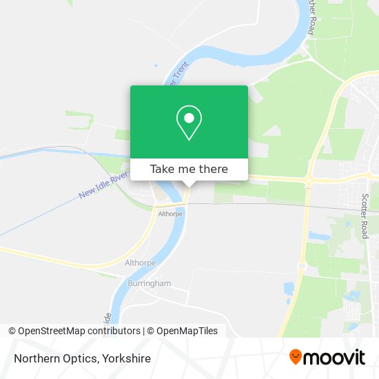 Northern Optics map
