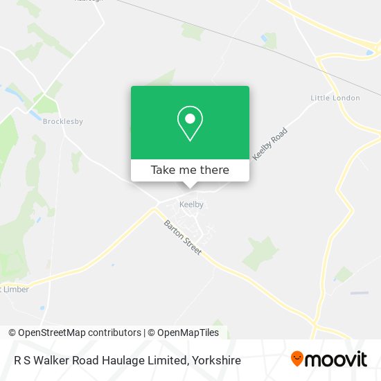 R S Walker Road Haulage Limited map