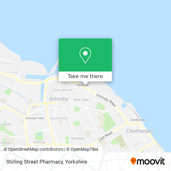 Stirling Street Pharmacy map