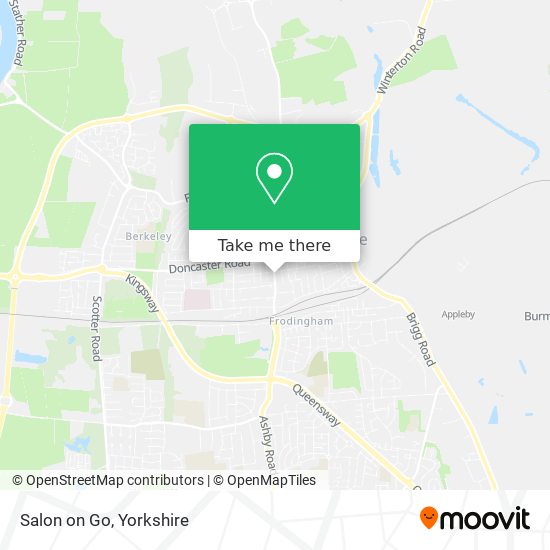 Salon on Go map