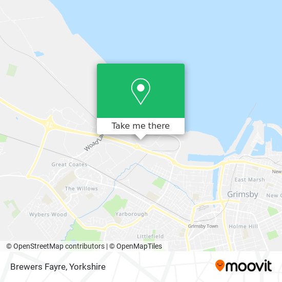 Brewers Fayre map