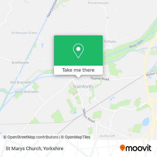 St Marys Church map
