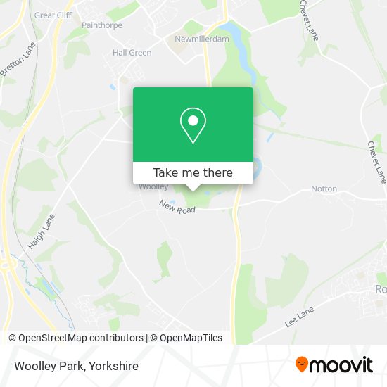 Woolley Park map
