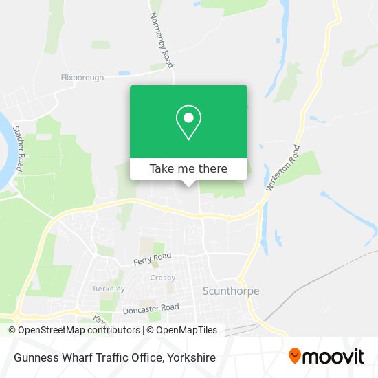 Gunness Wharf Traffic Office map