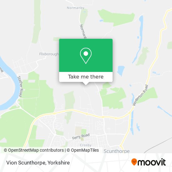 Vion Scunthorpe map