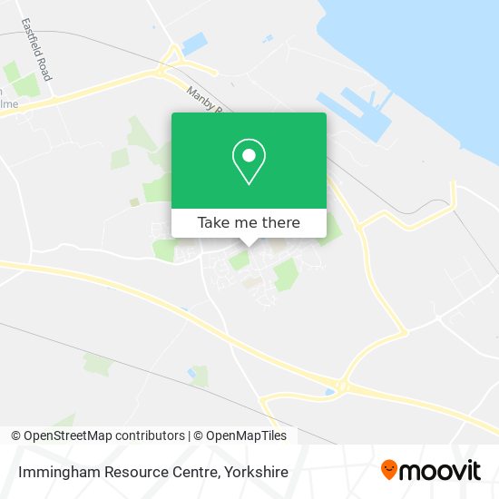 Immingham Resource Centre map