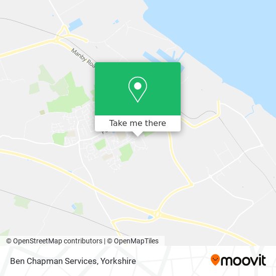 Ben Chapman Services map