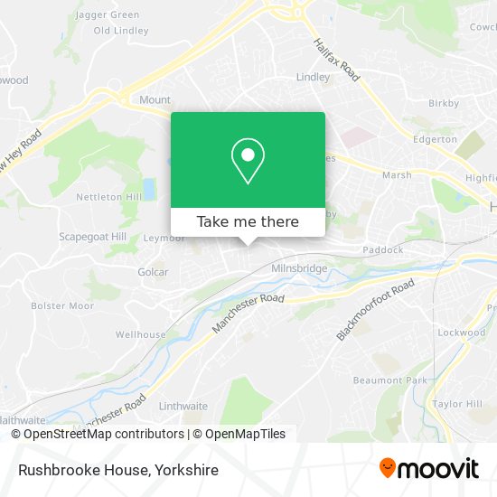 Rushbrooke House map