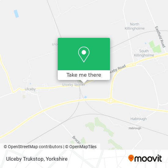 Ulceby Trukstop map