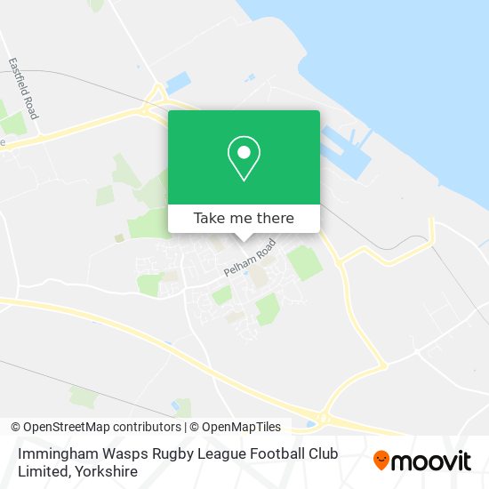 Immingham Wasps Rugby League Football Club Limited map