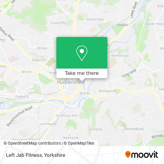 Left Jab Fitness map