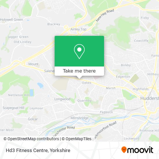 Hd3 Fitness Centre map
