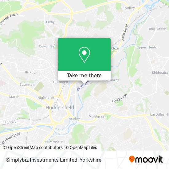 Simplybiz Investments Limited map