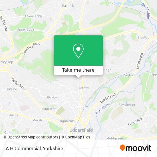 A H Commercial map