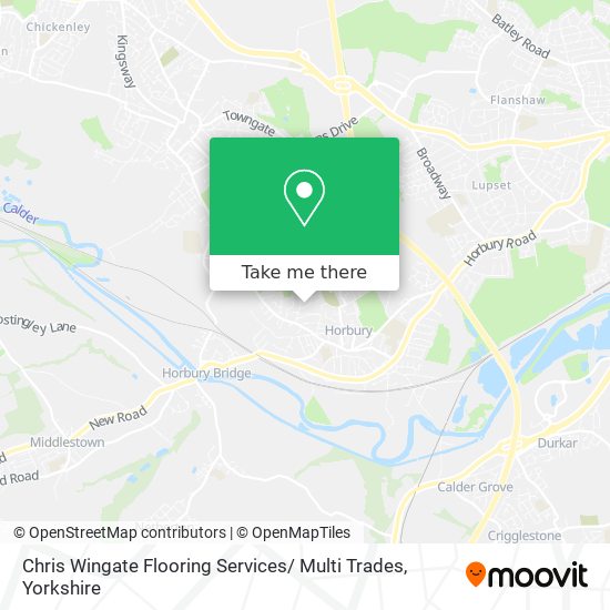 Chris Wingate Flooring Services/ Multi Trades map