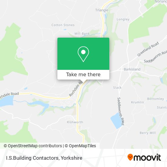 I.S.Building Contactors map
