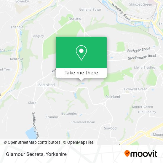 Glamour Secrets map