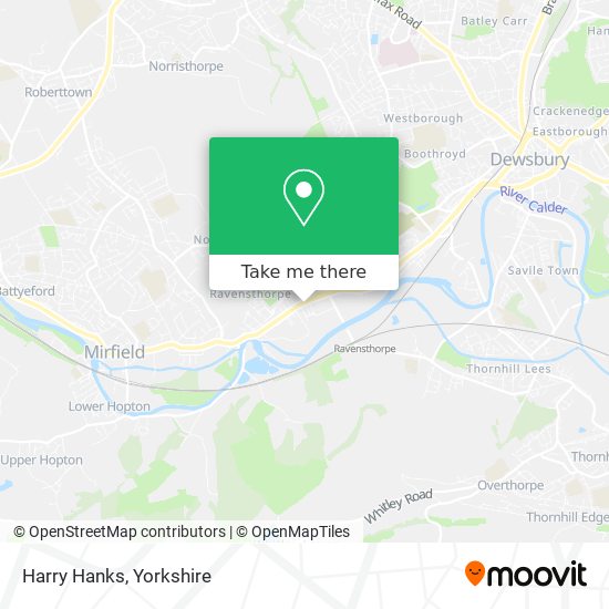 Harry Hanks map