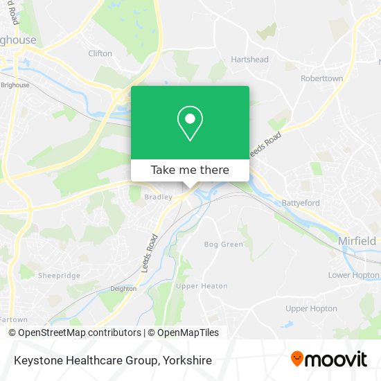 Keystone Healthcare Group map