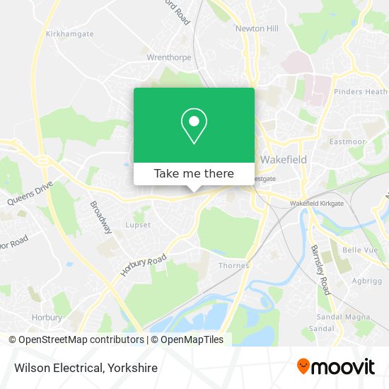 Wilson Electrical map
