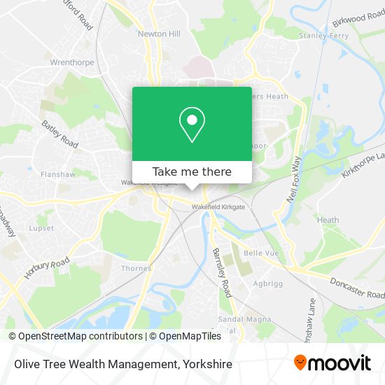 Olive Tree Wealth Management map