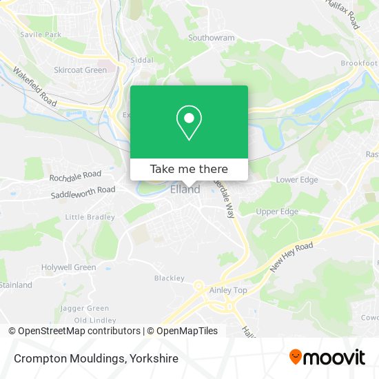 Crompton Mouldings map