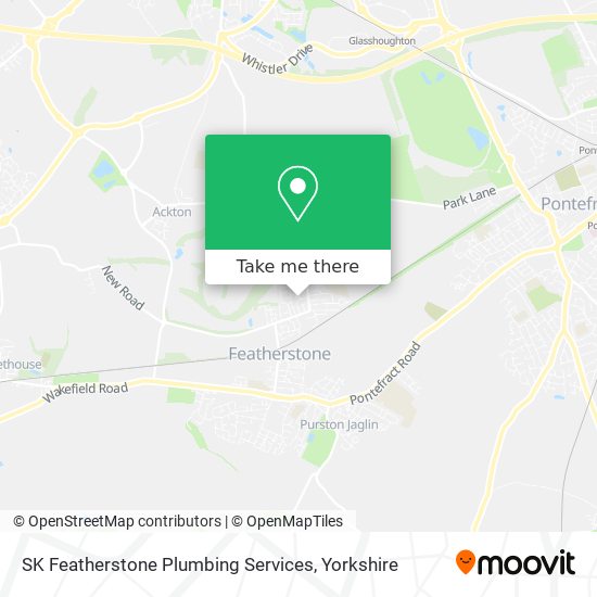 SK Featherstone Plumbing Services map