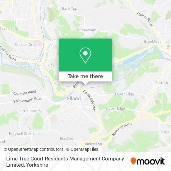 Lime Tree Court Residents Management Company Limited map