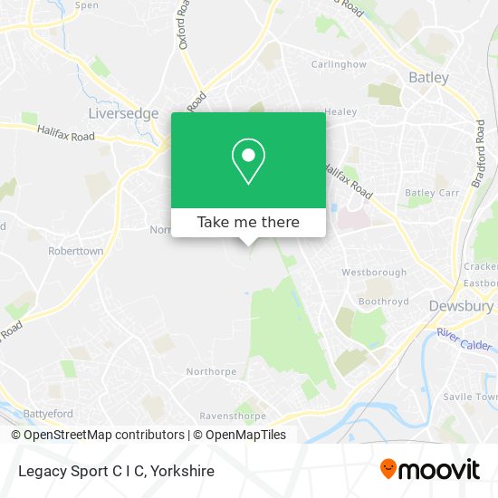 Legacy Sport C I C map