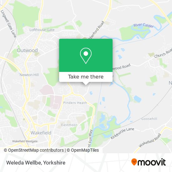 Weleda Wellbe map