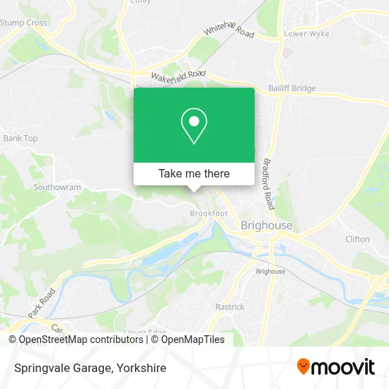 Springvale Garage map