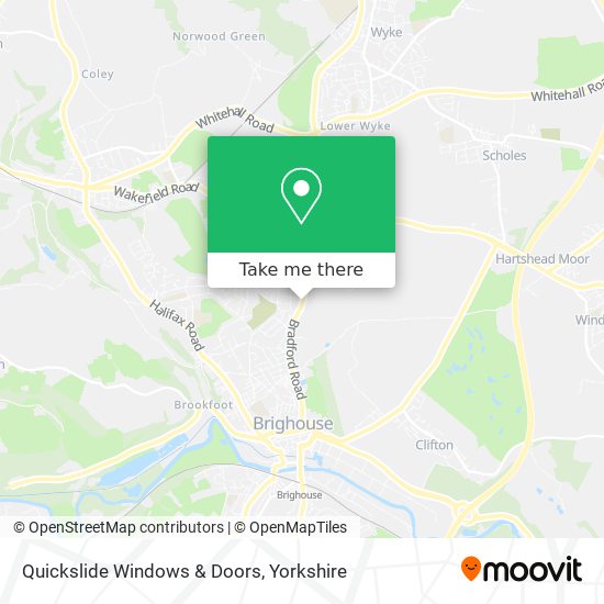 Quickslide Windows & Doors map