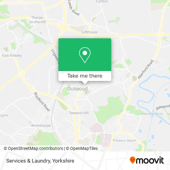 Services & Laundry map
