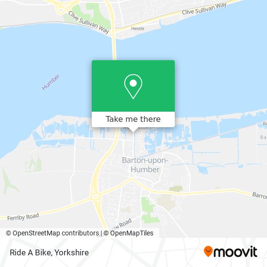 Ride A Bike map