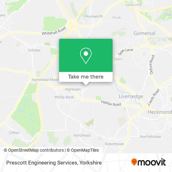 Prescott Engineering Services map